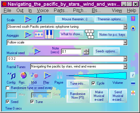 Fractal Tune Smithy - Create beautiful snowflake like fractal music