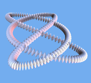 pearl necklace at dawn
