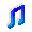 Tied quaver - eighth note